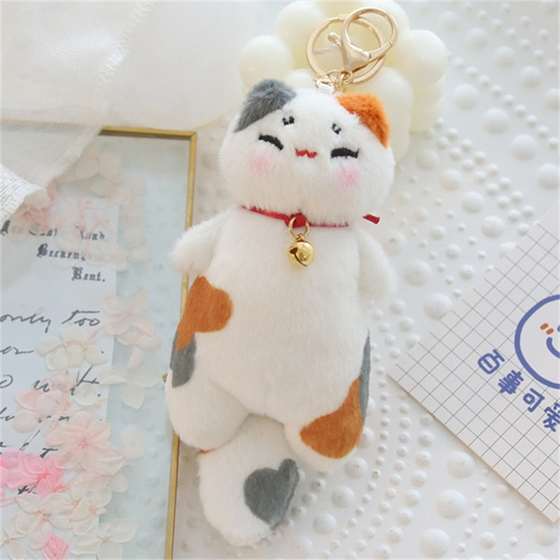 Kawaii Cat Duck Keychain  Plush Doll