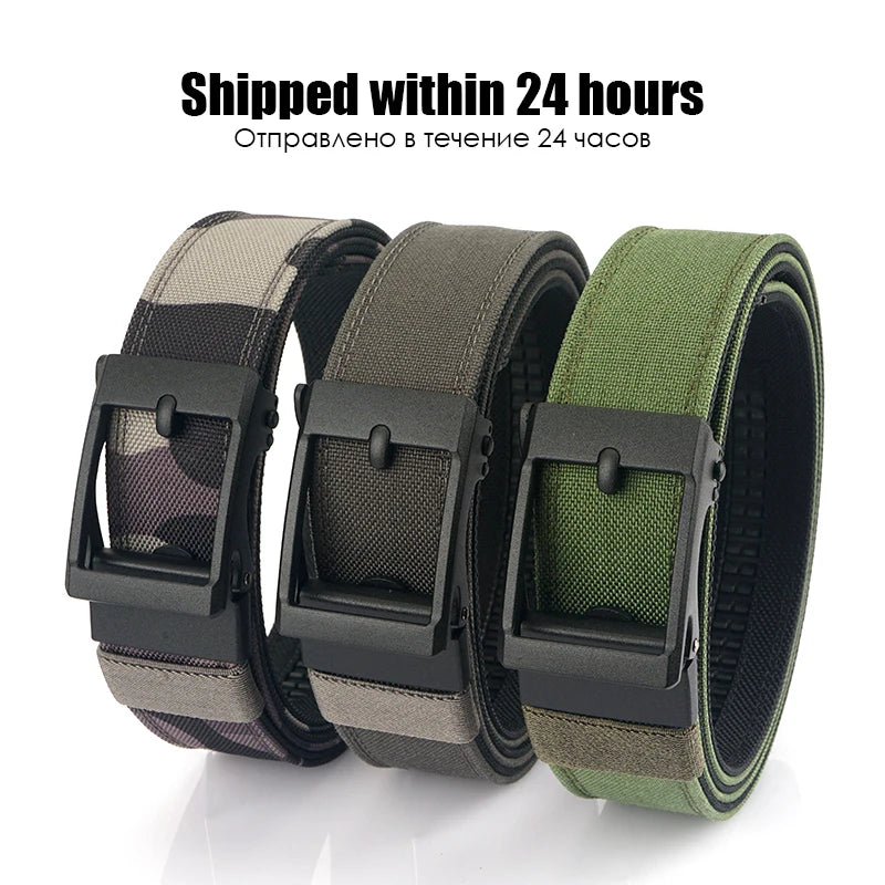 Tactical - Metal Automatic Buckle Belt