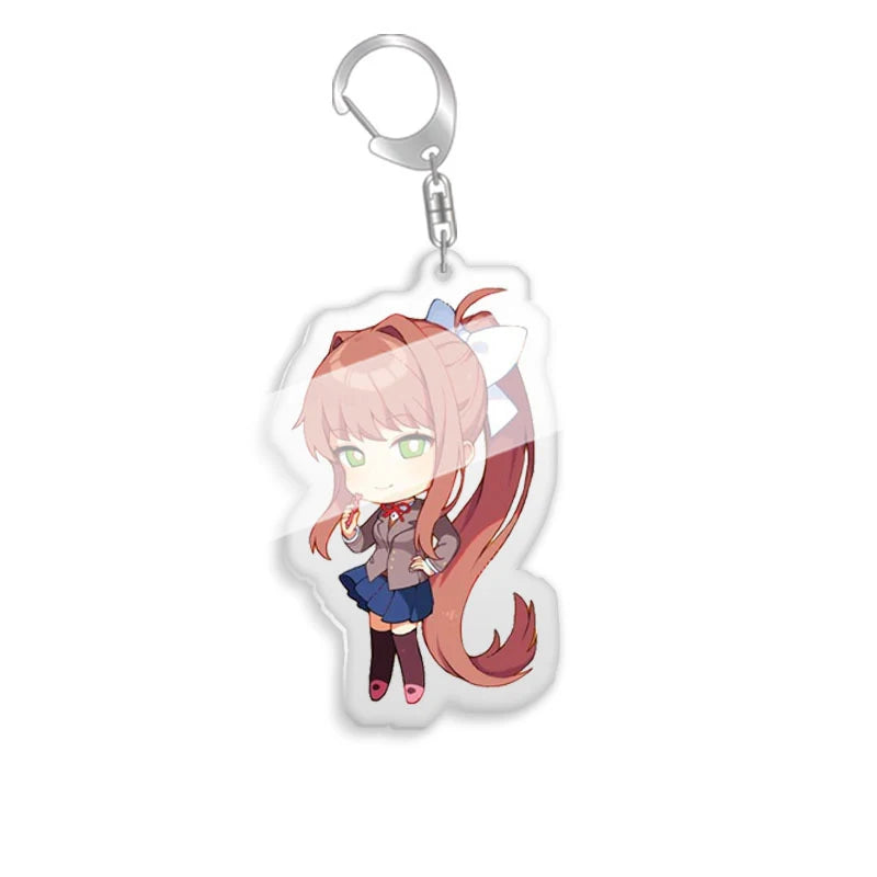 Acrylic Cute Cosplay Figures Keyrings