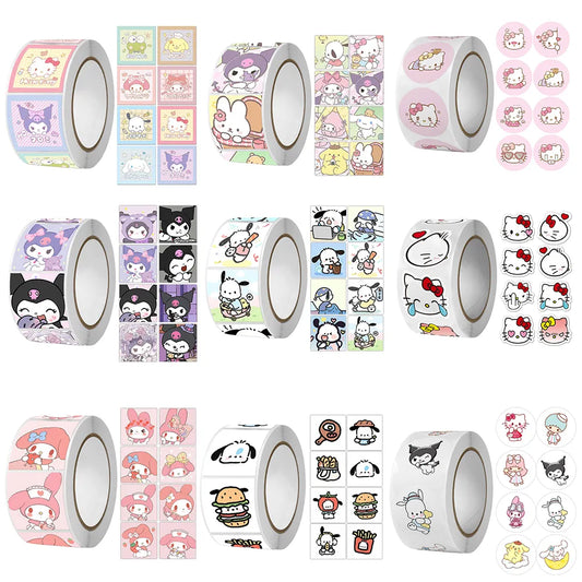 Sanrio Sticker Kawaii Kuromi Hello Kitty