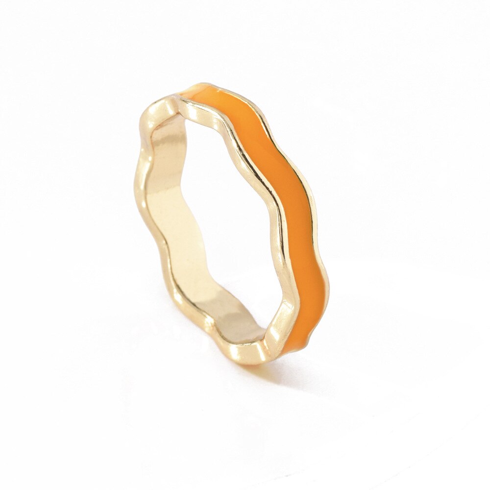 Irregular Geometric Trendy Rings