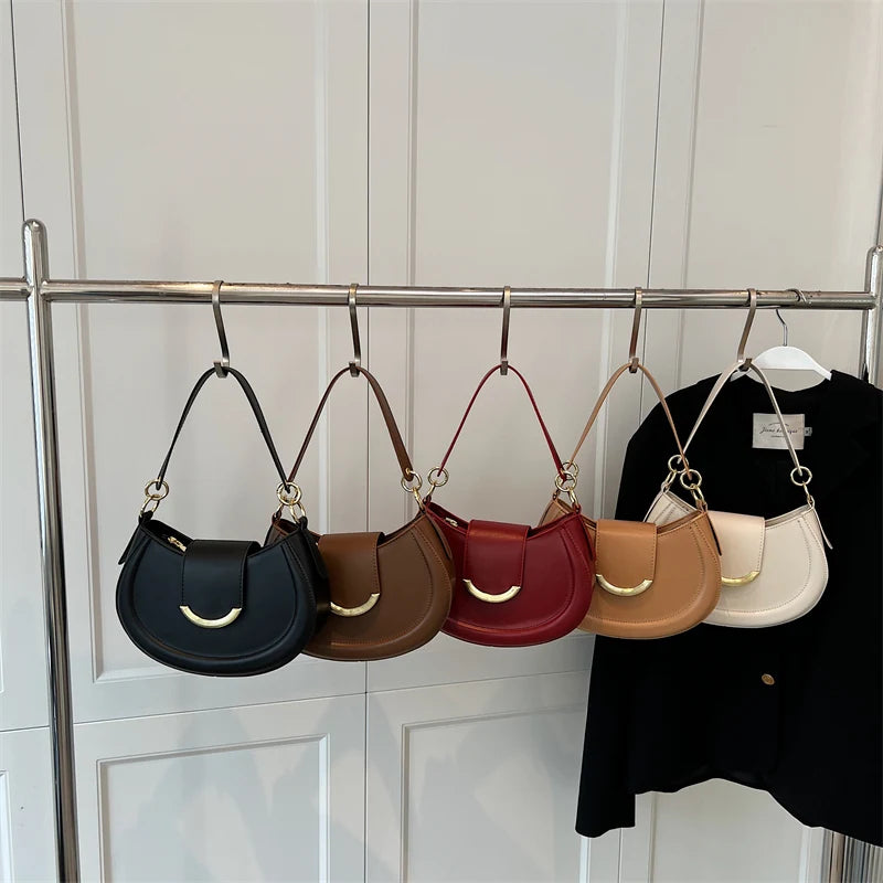 Designer Leather Shoulder Side Bags