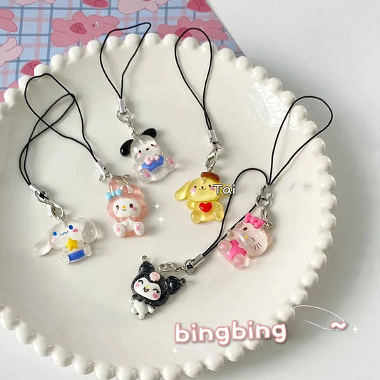 Sanrio Kawaii Hello Kitty Phone Pendant