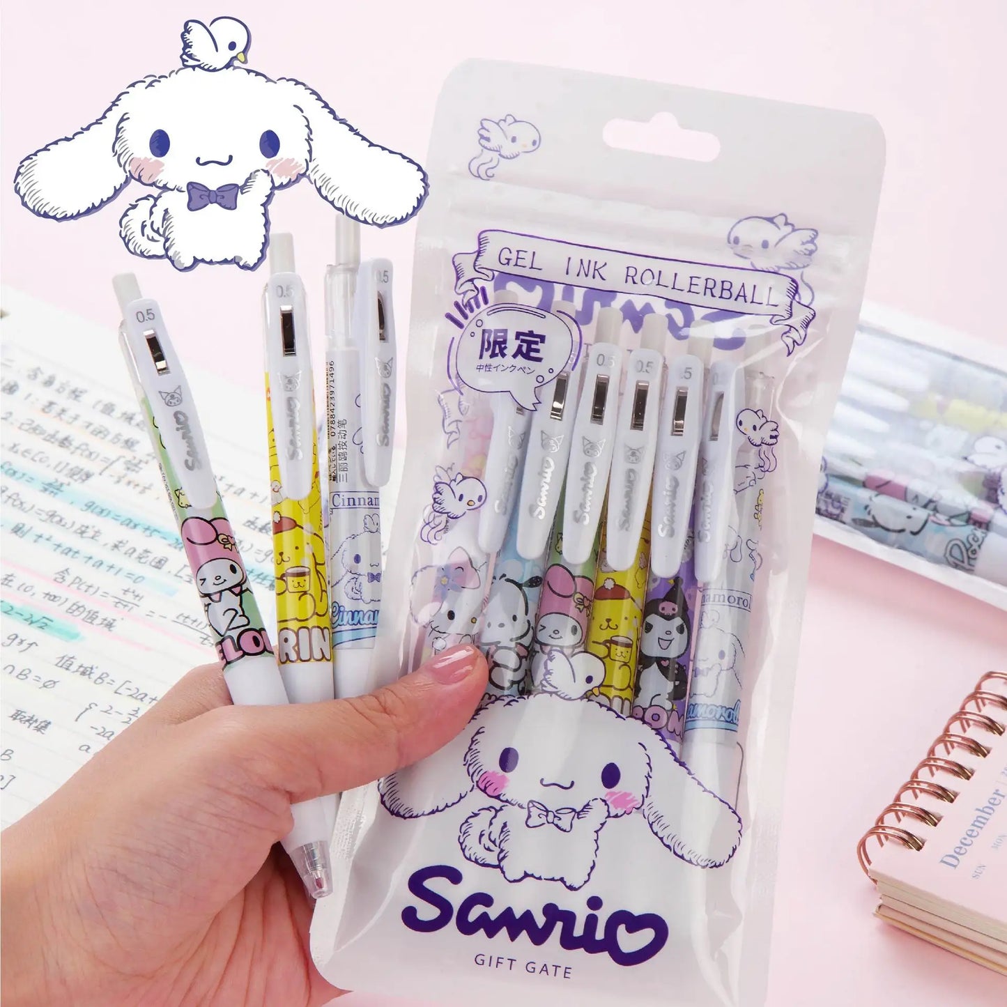 Kawaii Sanrio Hello Kitty Gel Pens