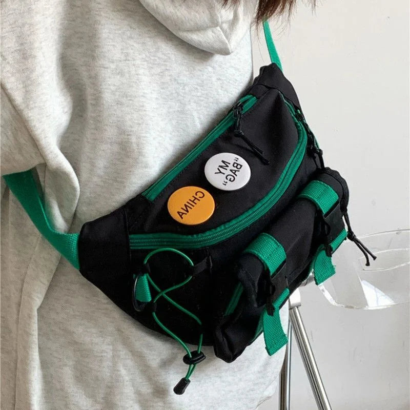 Unisex Japanese Style Chest Bag