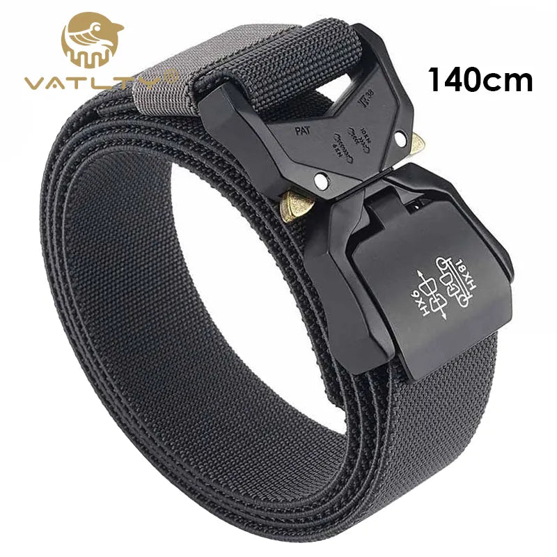 VATLTY Elastic Aluminum Alloy Buckle Belt