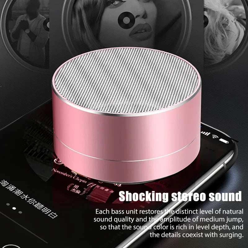 Mini Portable Speaker For Broadcasting  Wireless Bluetooth