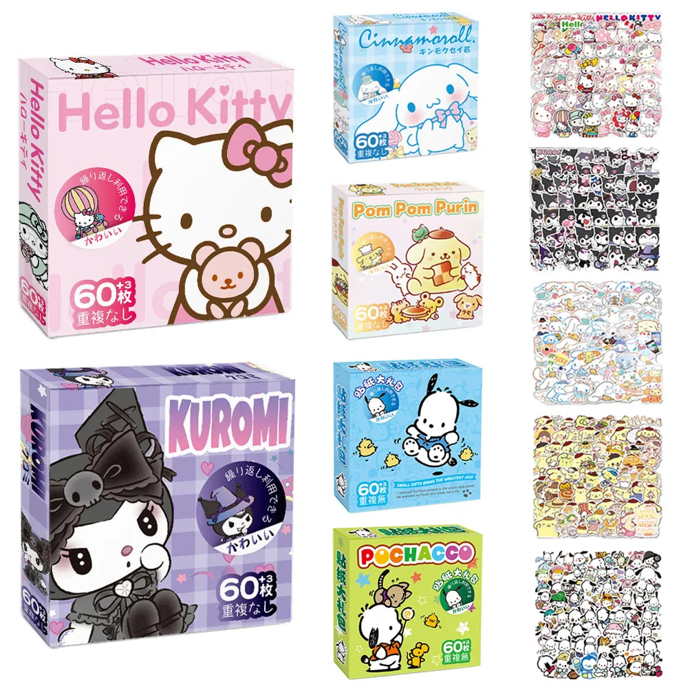 Sanrio Hello Kitty Stickers Laptop Phone