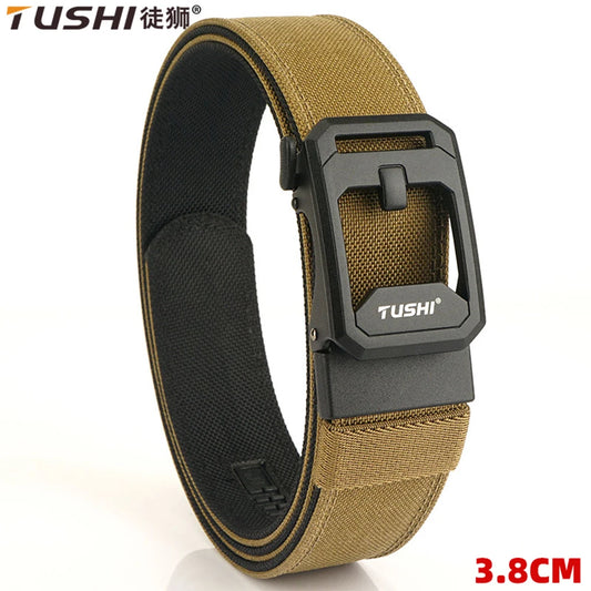 TUSHI New Men's Military Tactical Belt