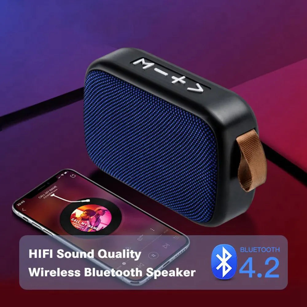 Mini Stereo Speaker Outdoor Portable Wireless Bluetooth