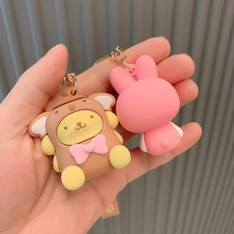 Kawaii Sanrio Keychain Hello Kitty