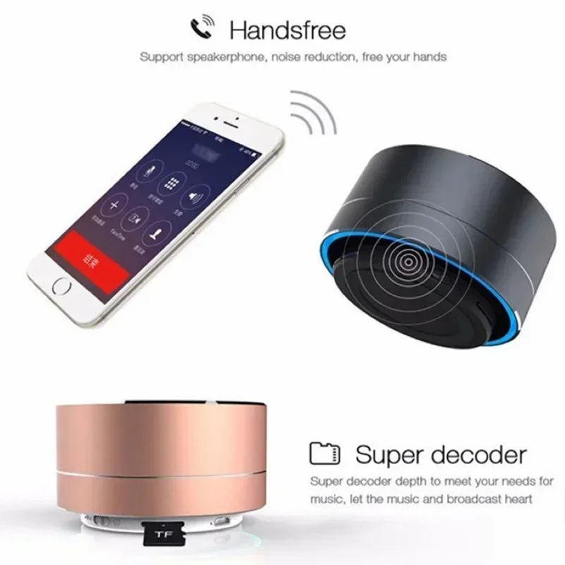 Mini Portable Speaker For Broadcasting  Wireless Bluetooth