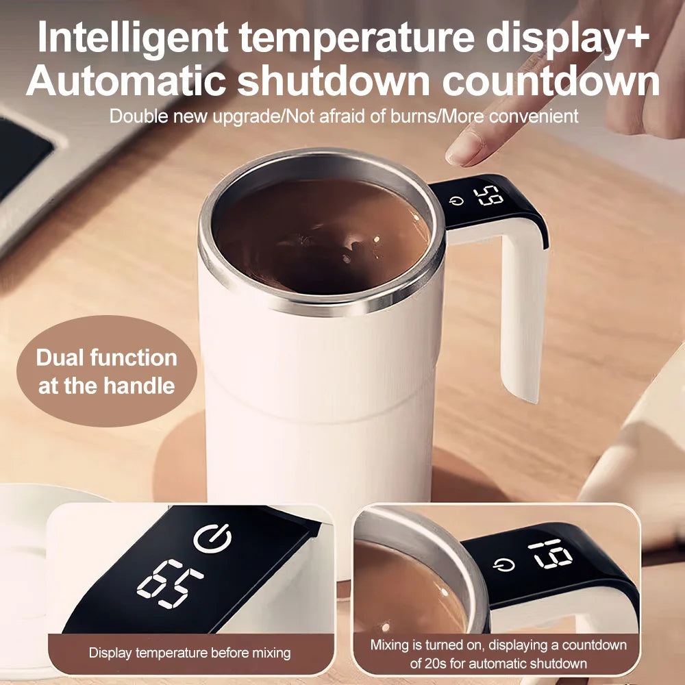 Magnetic Self Stirring Coffee Mug