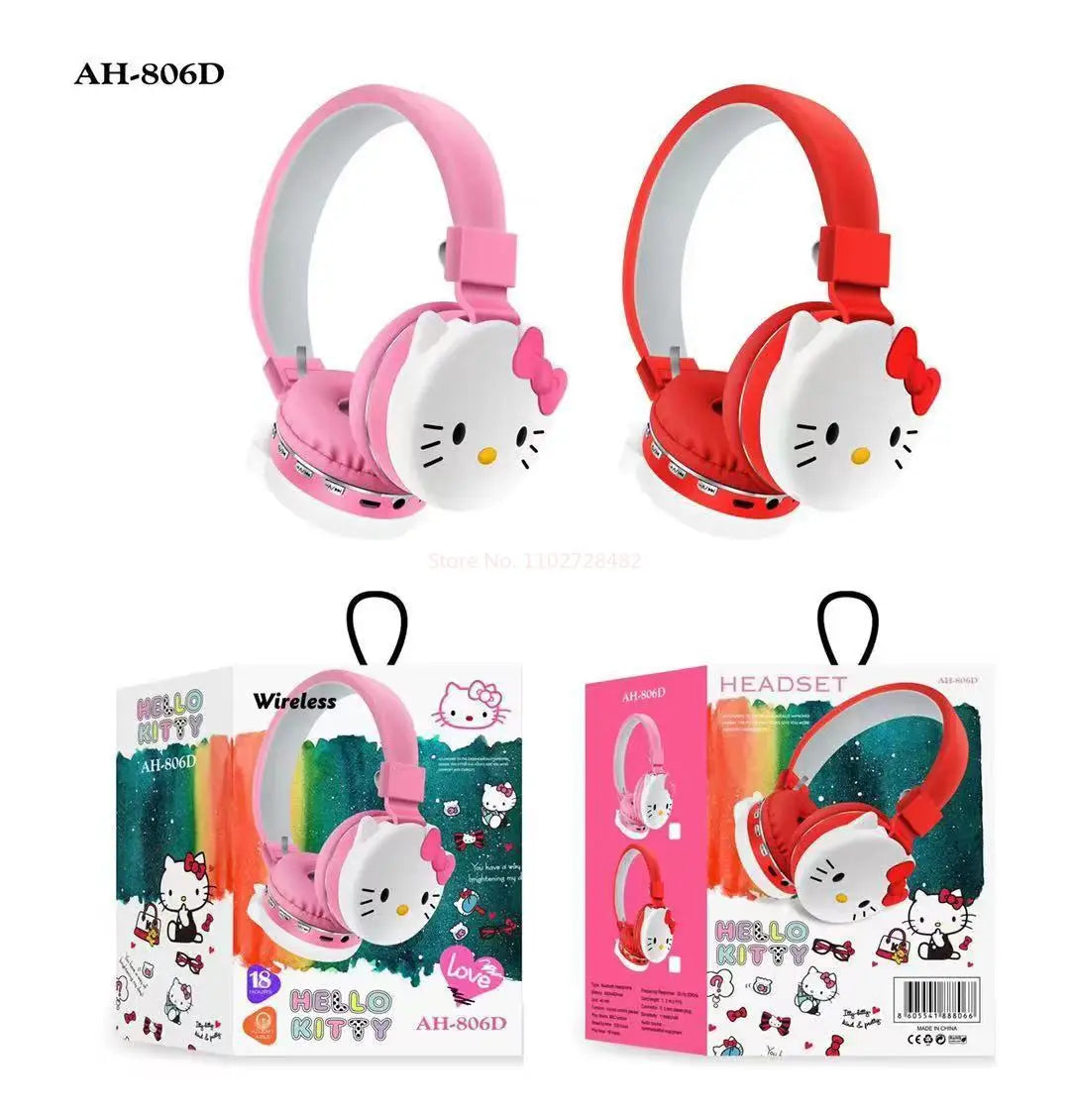 Hello Kitty Cute Bluetooth Wireless Headsets