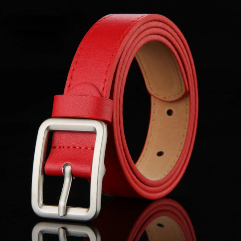 Children Leather Pin Buckle Belts