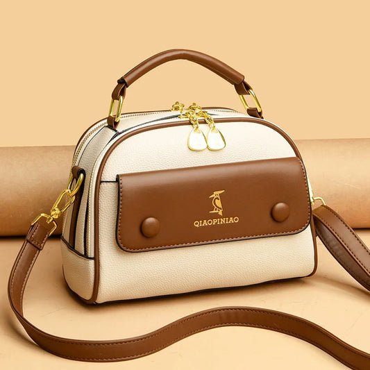 Luxury Soft Leather Shoulder Crossbody Bag