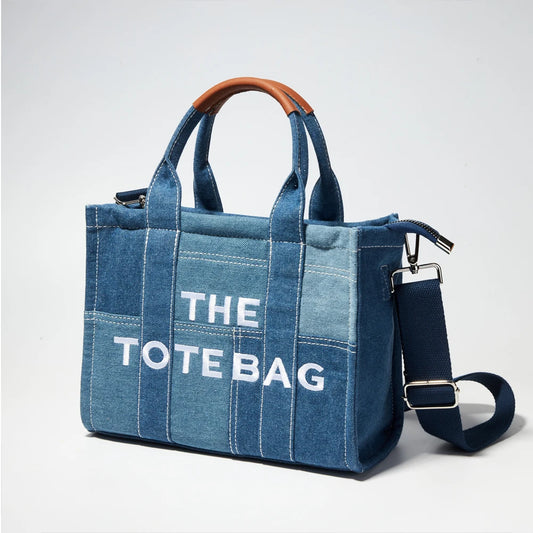 Luxury  Denim The Tote Bags