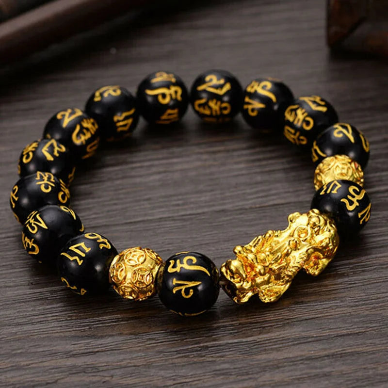 Wealth Good Luck  Fengshui Pixiu Bracelet