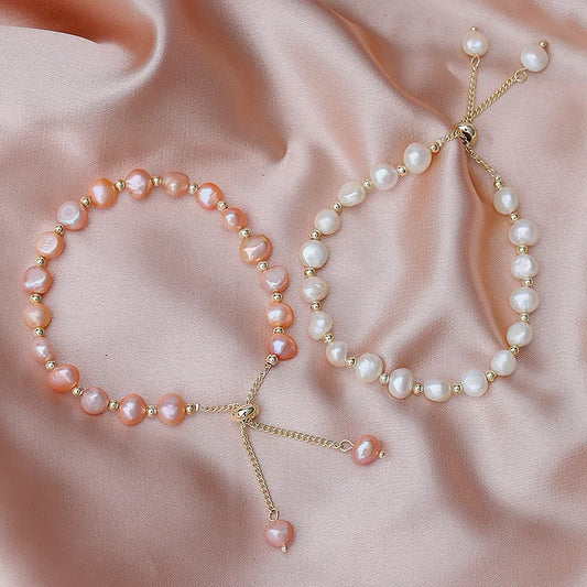 Baroque Natural Freshwater Pearl Bracelets