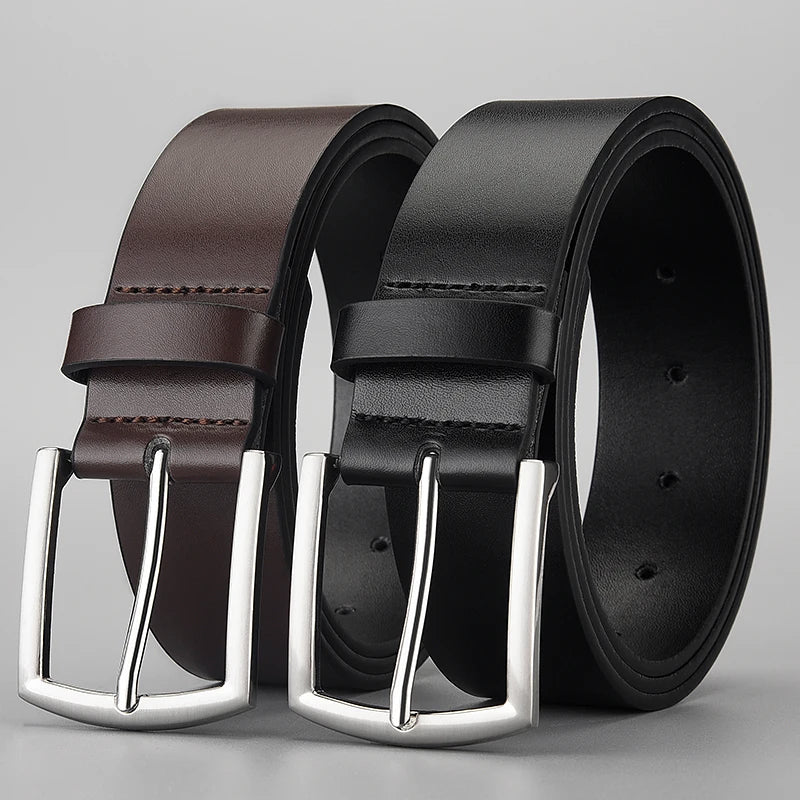 Designer Pu Leather Pin Buckle Belt