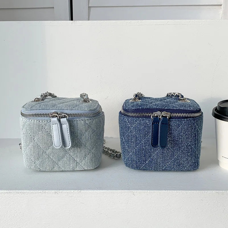 Mini Denim Crossbody Bags