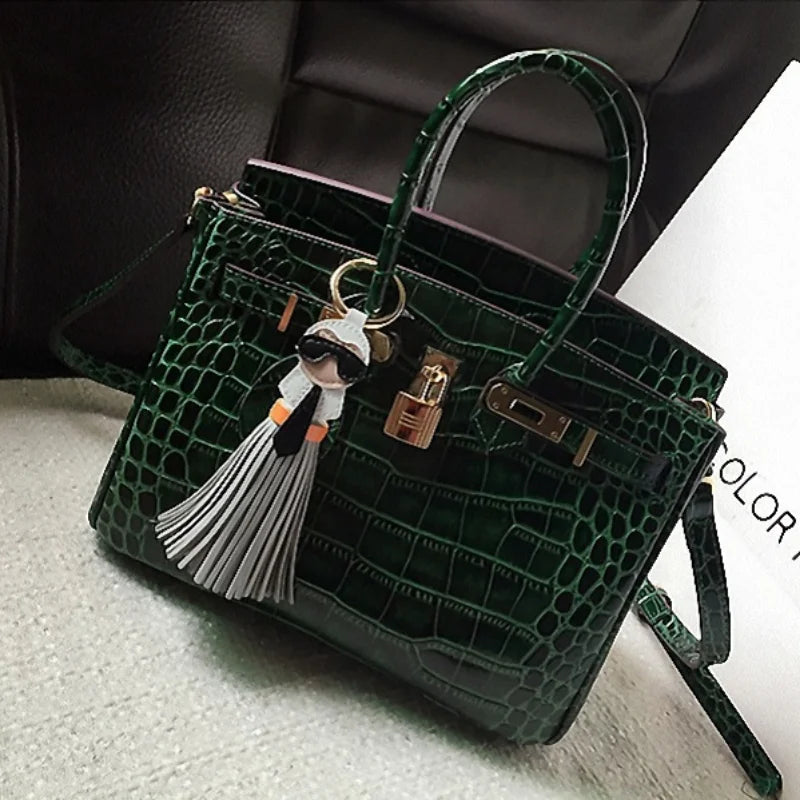 PU Leather Tassel Keychain