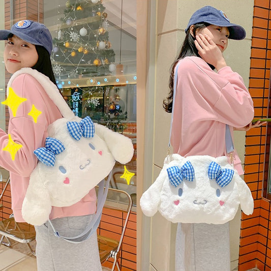 Sanrio Kawaii Messenger Bag Plush Schoolbag