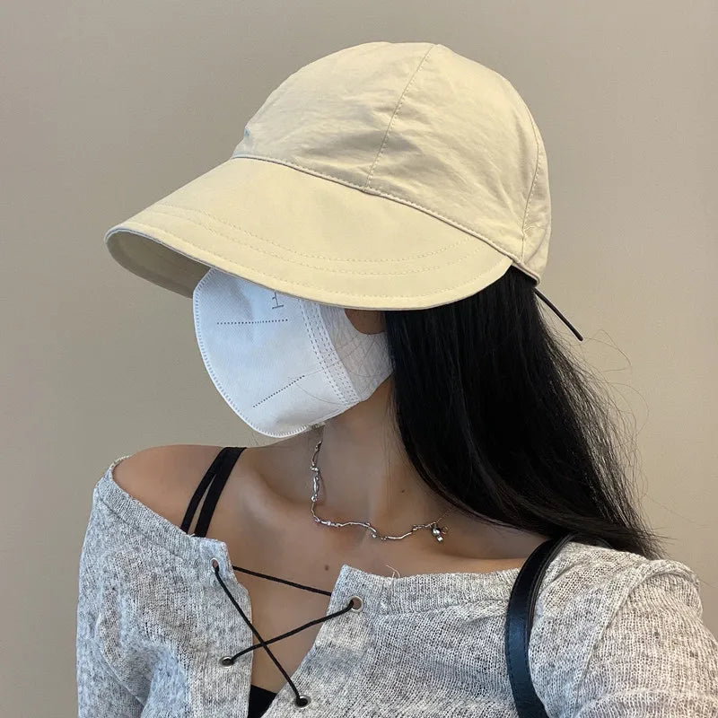 Summer Hats Foldable Visor Floppy Cap