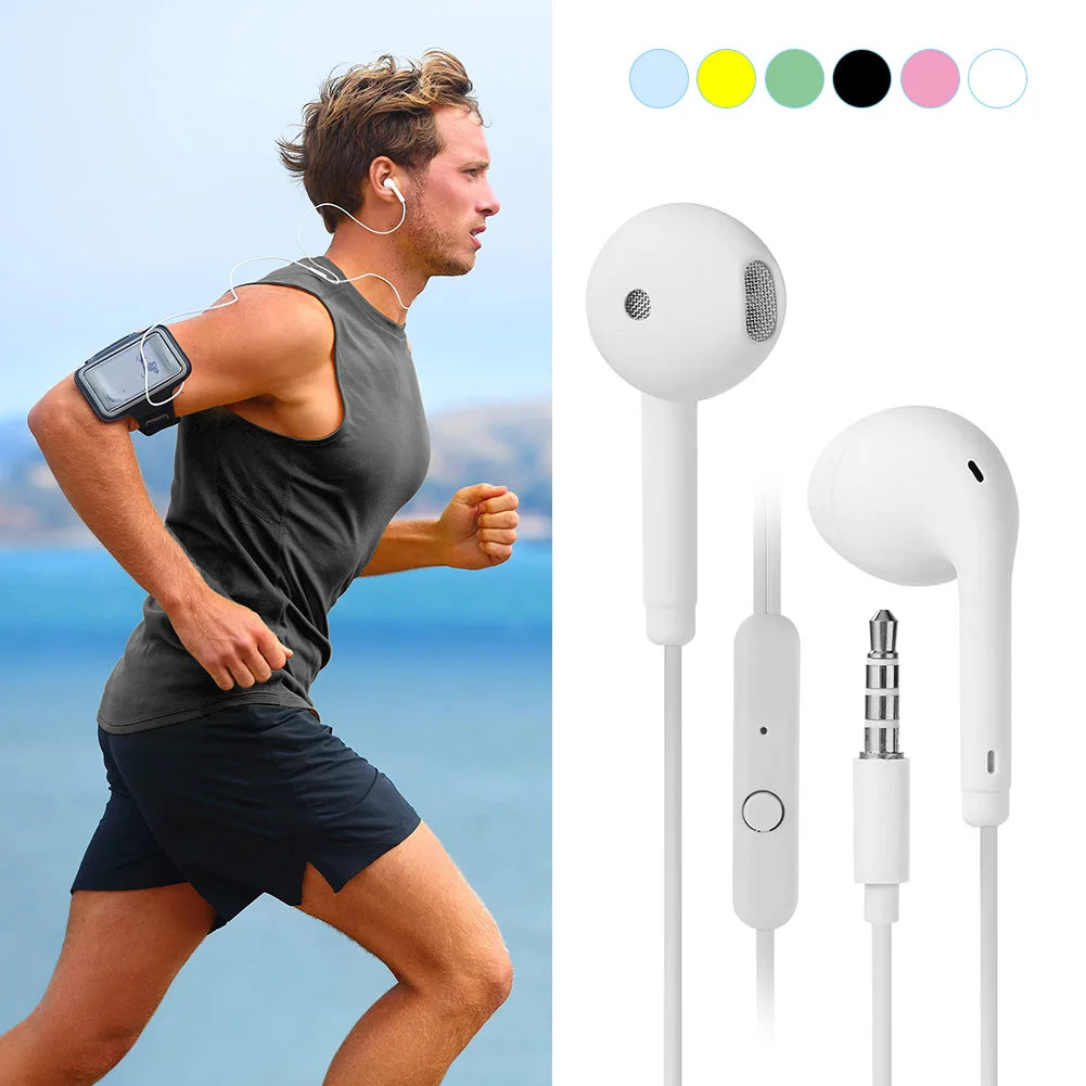 Universal 3.5mm Stereo In-Ear Headphones