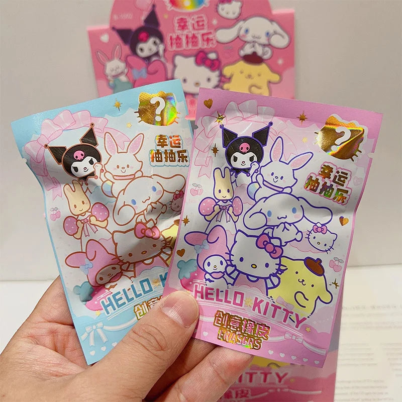 Hello Kitty Sanrio Mystery Box Doll Eraser