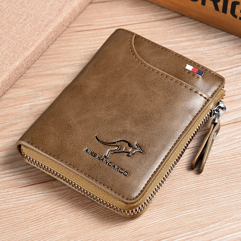 Business Card Holder Zipper Wallet