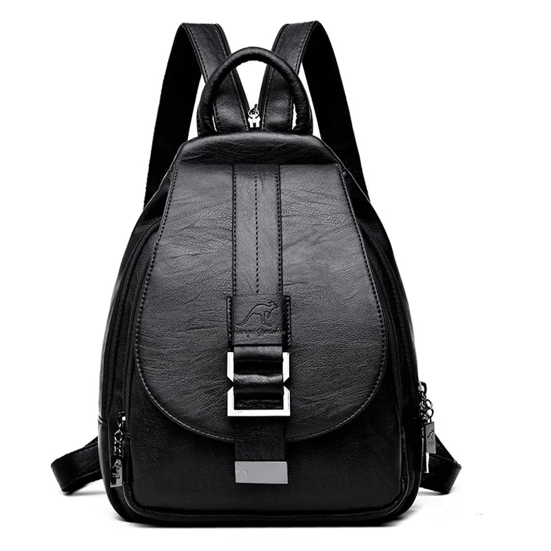 Designer Travel Leather Backpacks