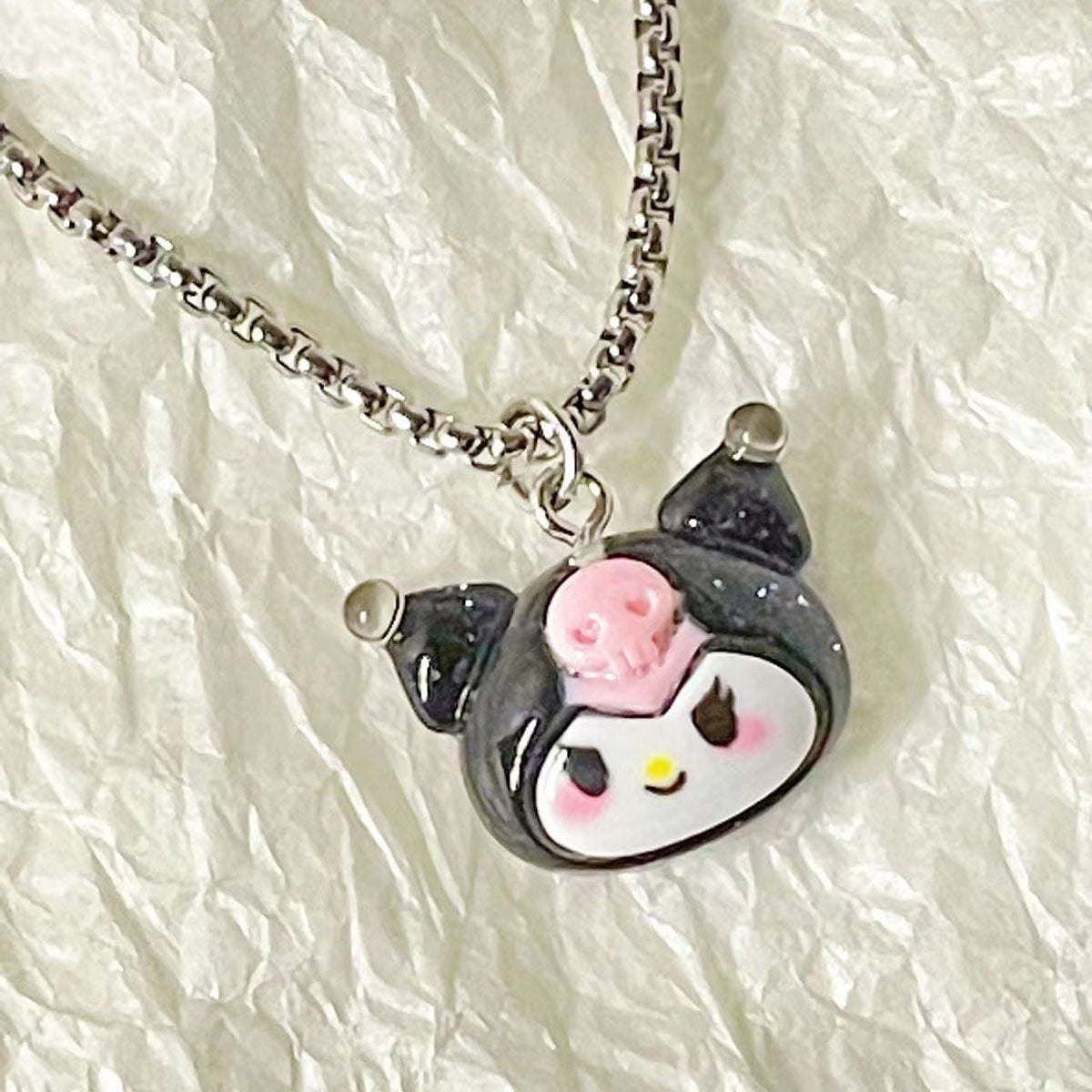 Kawaii Sanrio Kuromi Cinnamoroll Necklace