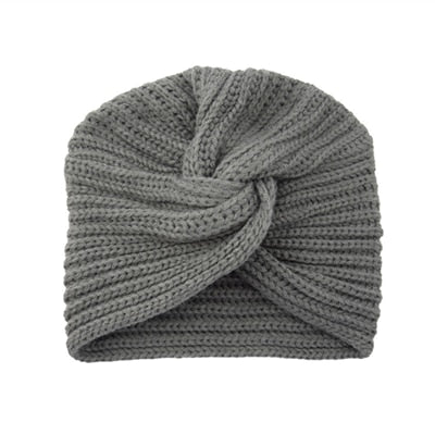 Knitted Turban Bohemia Cashmere Wrap