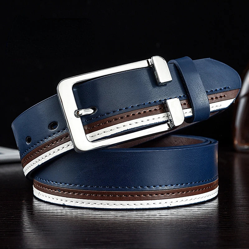 Classic Leather Pin Buckle Belts