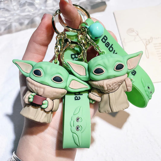 New Anime Yoda Baby Keychain