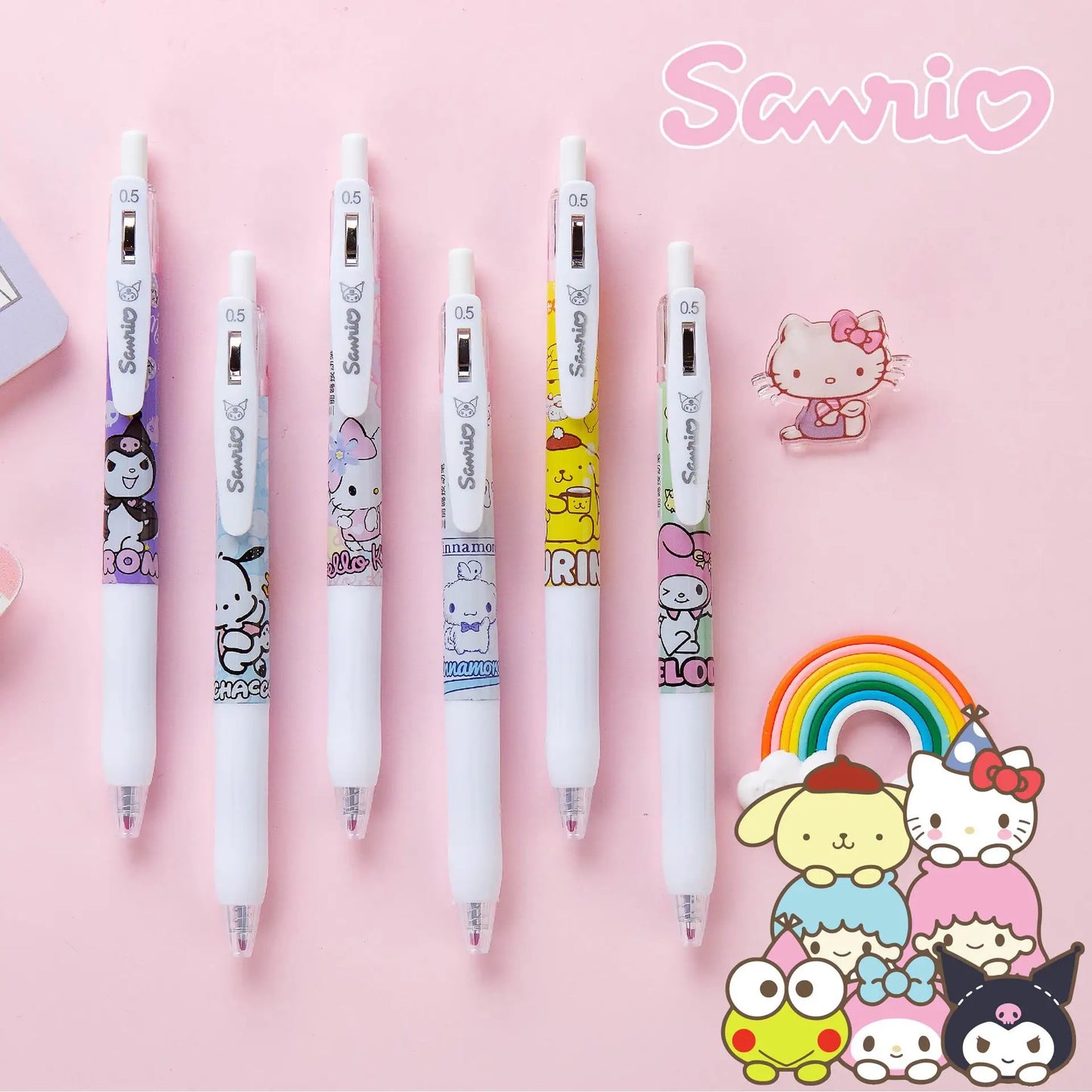 Kawaii Sanrio Hello Kitty Gel Pens