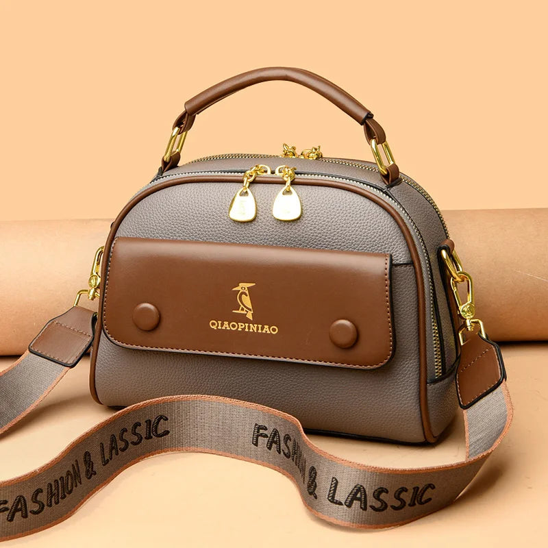 Luxury Soft Leather Shoulder Crossbody Bag