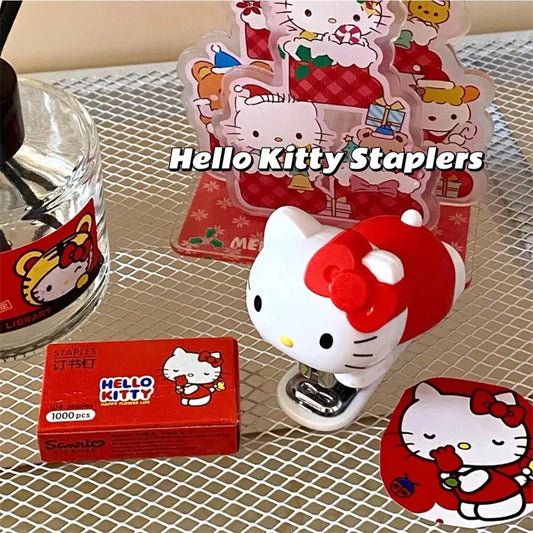 Sanrio Hello Kitty Staplers Set Kawaii