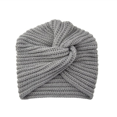 Knitted Turban Bohemia Cashmere Wrap