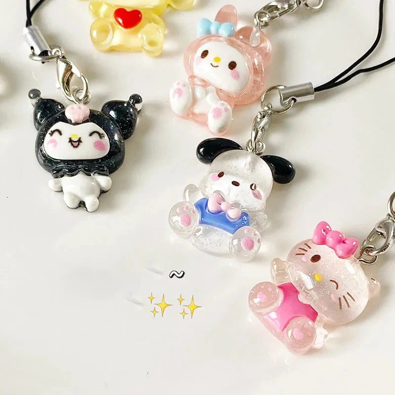 Sanrio Kawaii Hello Kitty Phone Pendant