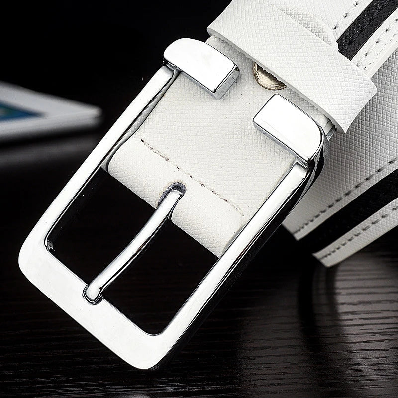 Classic Leather Pin Buckle Belts