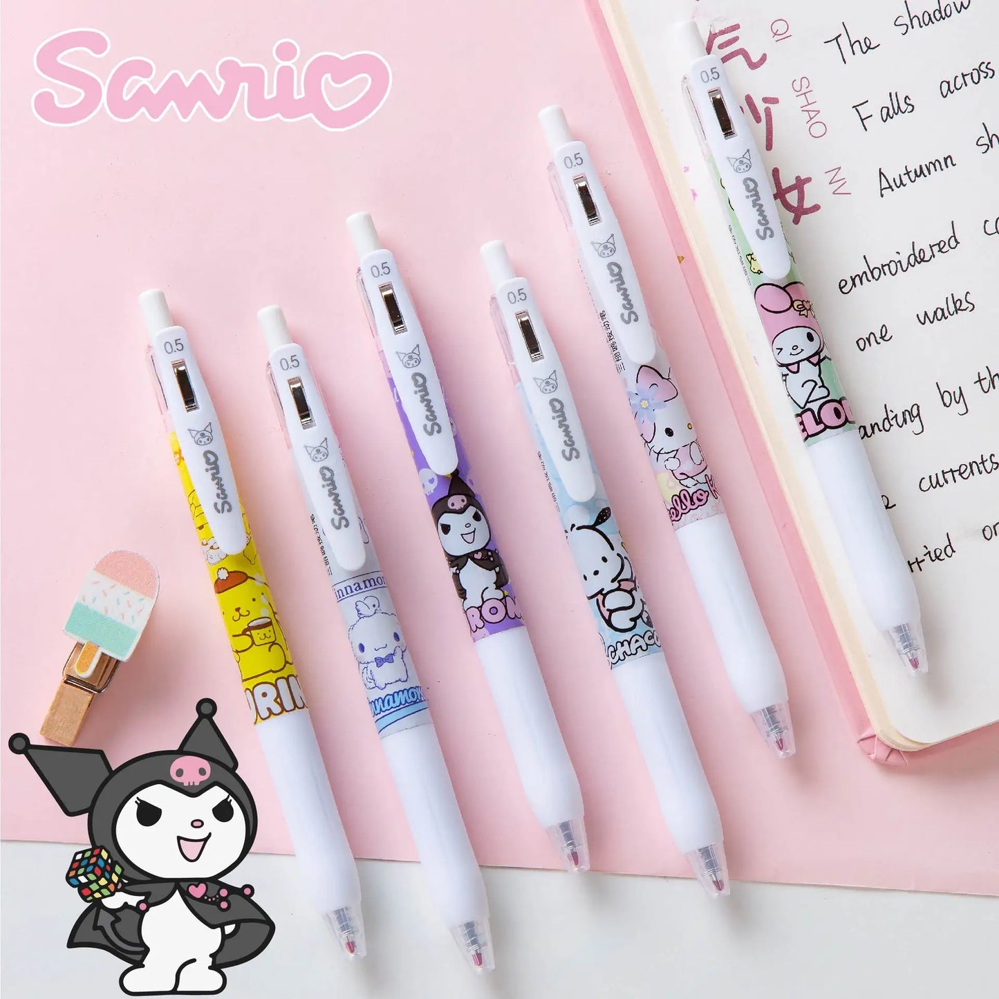 Kawaii Sanrio Hello Kitty Gel Pens