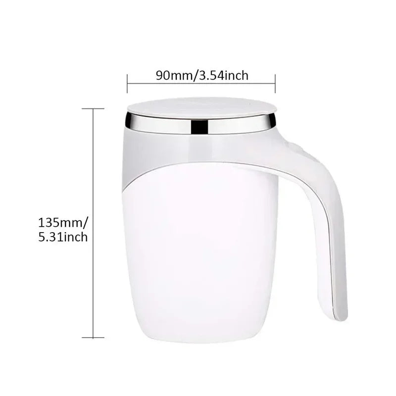 Self-stirring Rechargeable Coffee Cup Stainless Steel