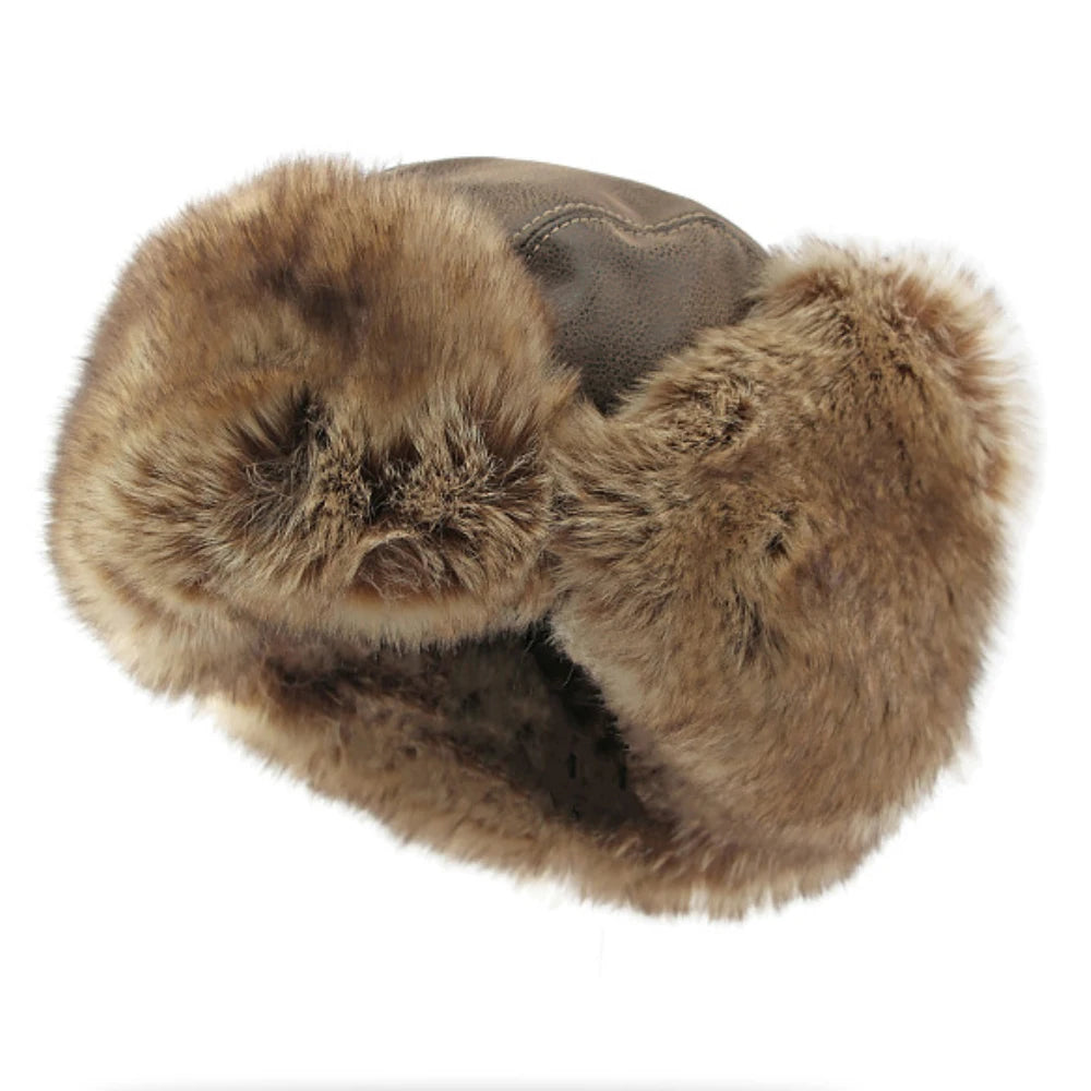 Bomber Thick Warm Russian Fur Hat