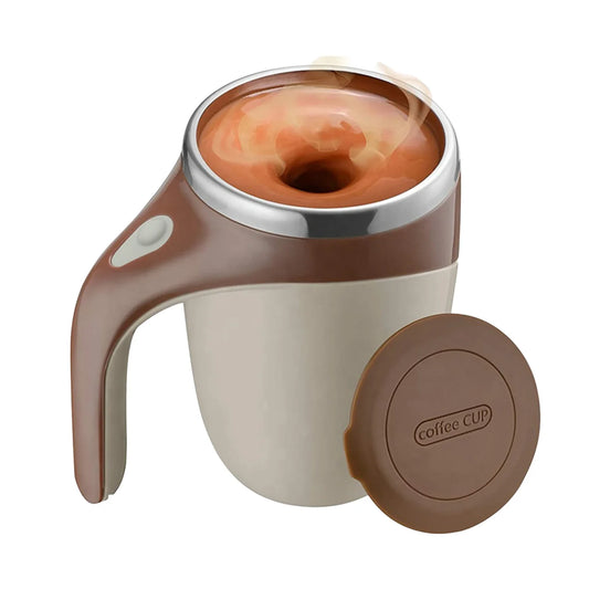 380mL Self Stirring Mug with Lid Automatic  Stirring Coffee Cup