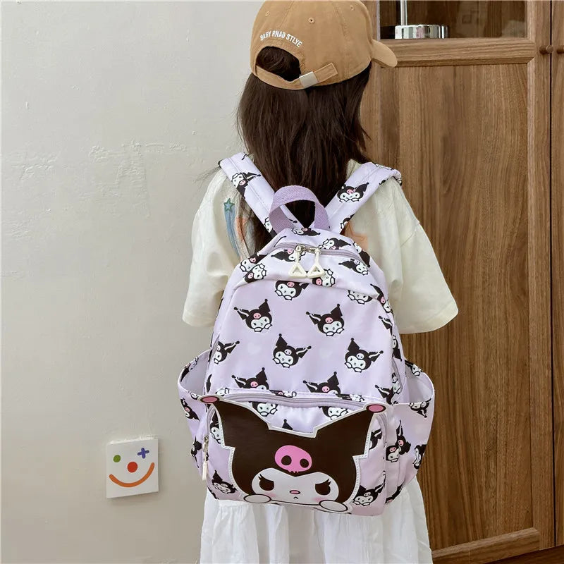 Kuromi Schoolbag Kawaii Sanrio Hello Kitty