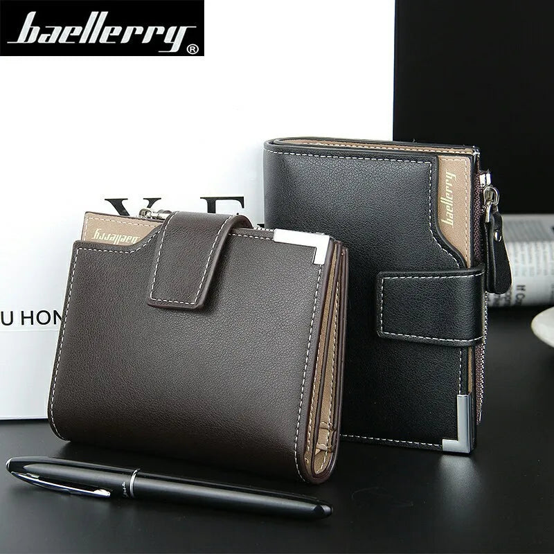 Short Luxury Men Wallets