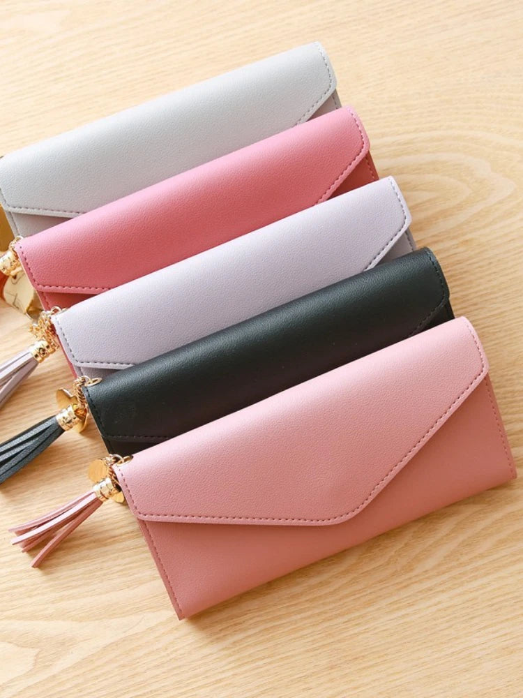 Clutch Wallet Soft PU Leather