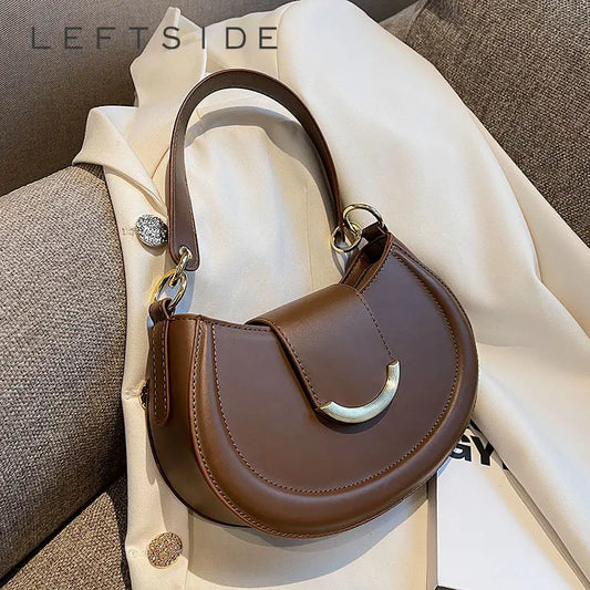 Designer Leather Shoulder Side Bags